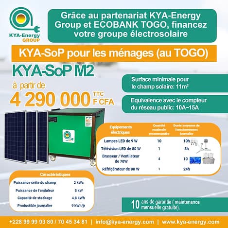 KYA-SoP pour ménages M2
