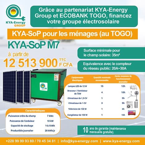 KYA-SoP pour ménages M7